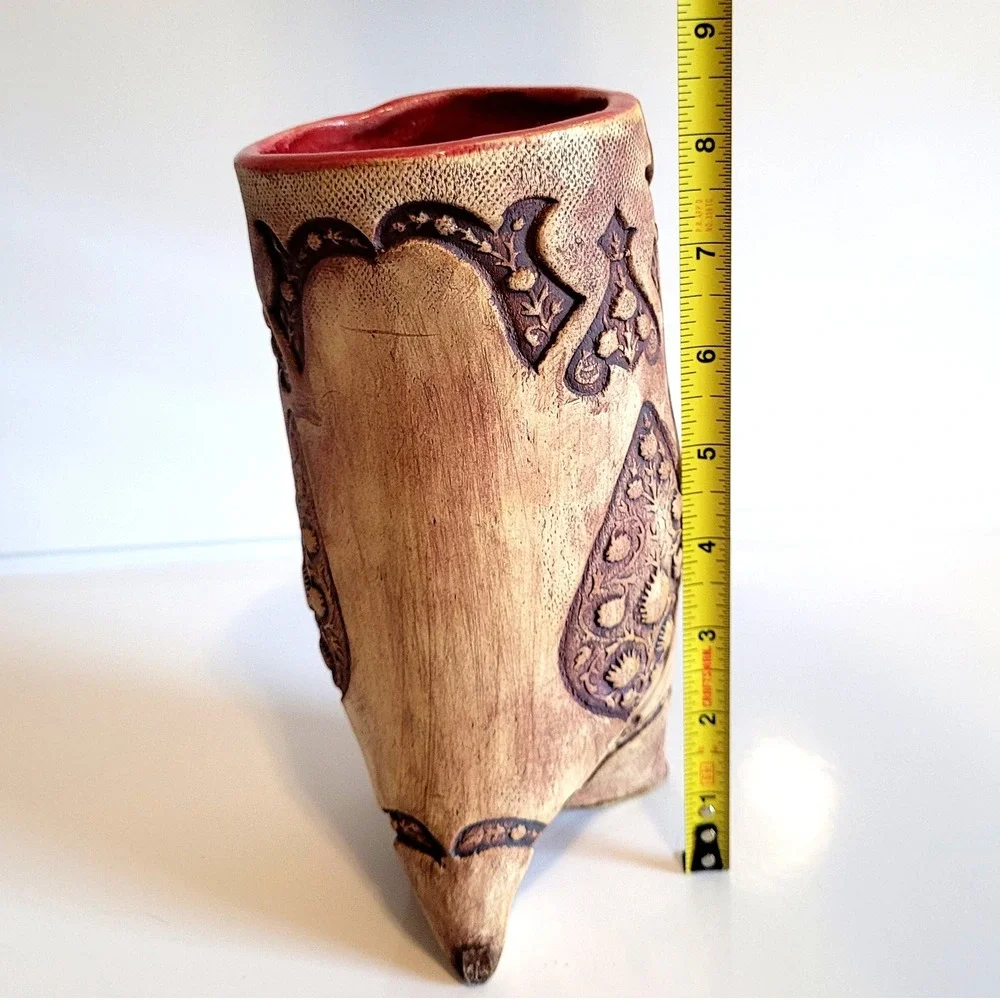 Handmade Art Pottery Vase 8